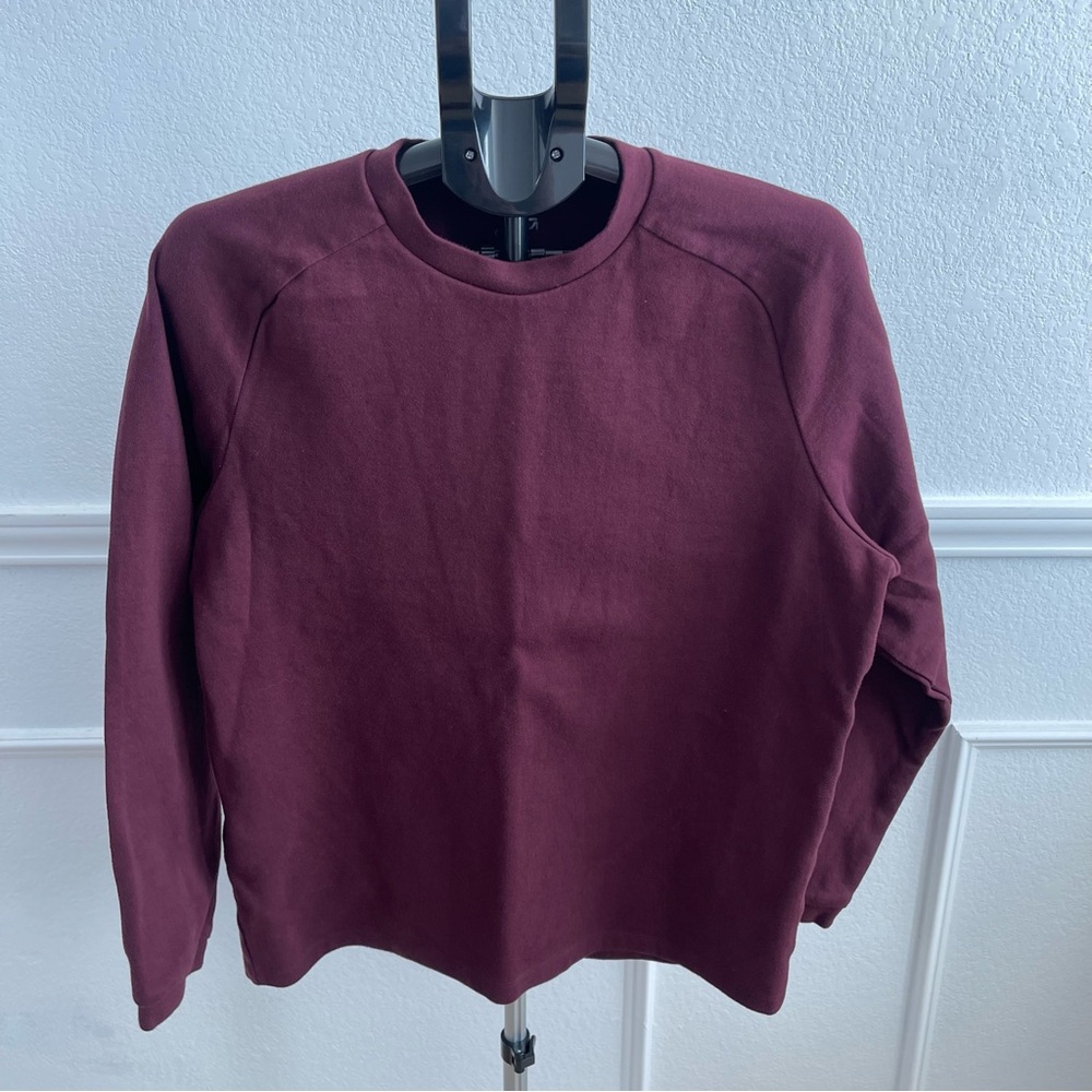 GAP Men's Deep Burgundy Crewneck Sweater